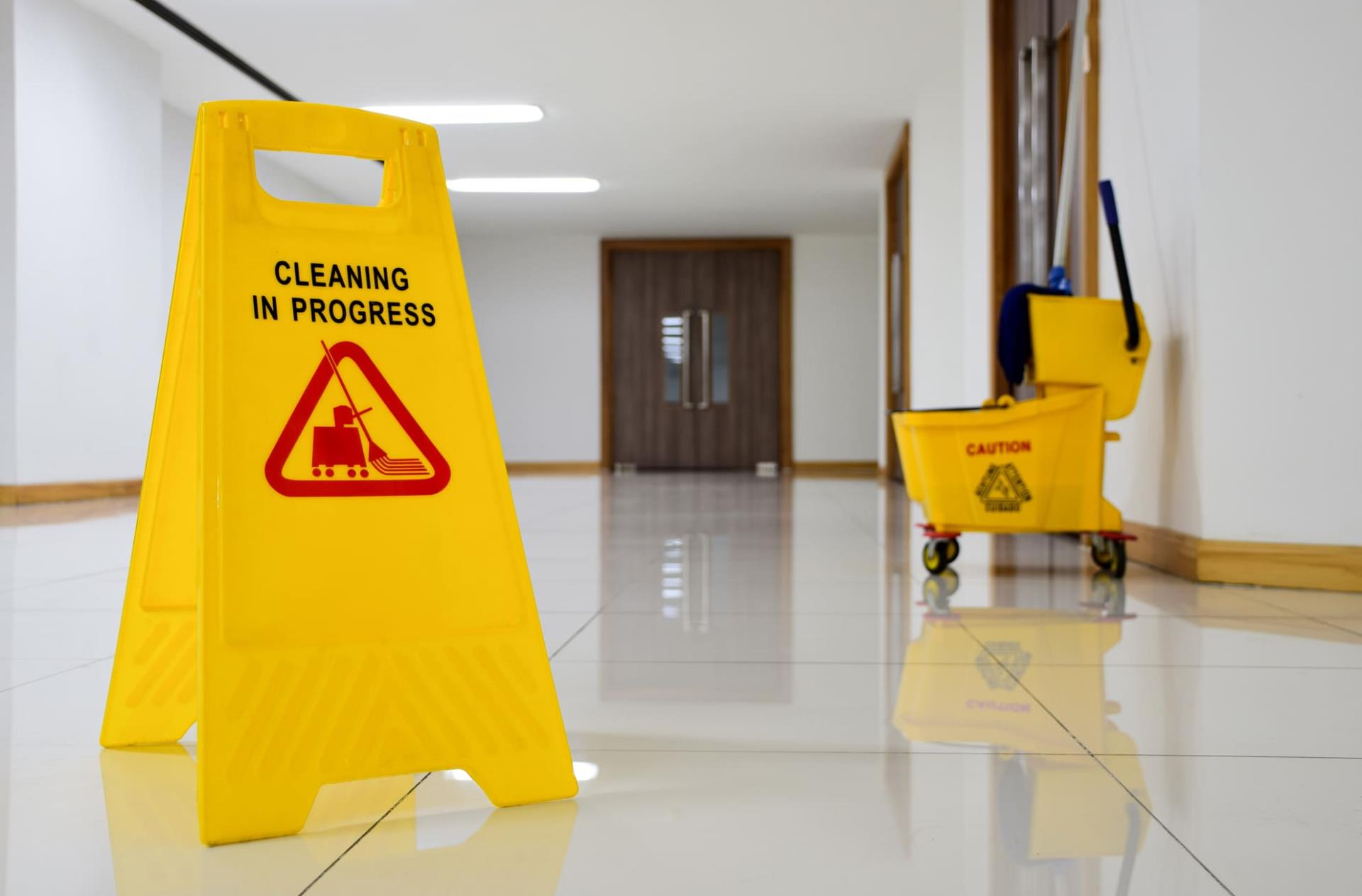 Commercial building and communal area cleaning
